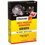 Pâte Fraîche Rongeurs - Digrain : Votre Solution Efficace contre les Rats et les Souris